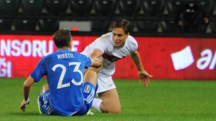 Ümit Milli Futbol Takımı, İtalyaya yenildi