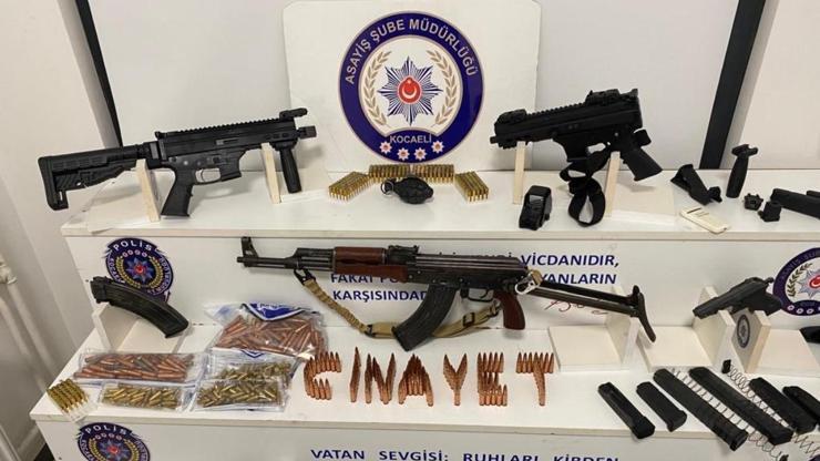 3 yıl sonra yakalanan cinayet şüphelisinin evinden cephanelik çıktı