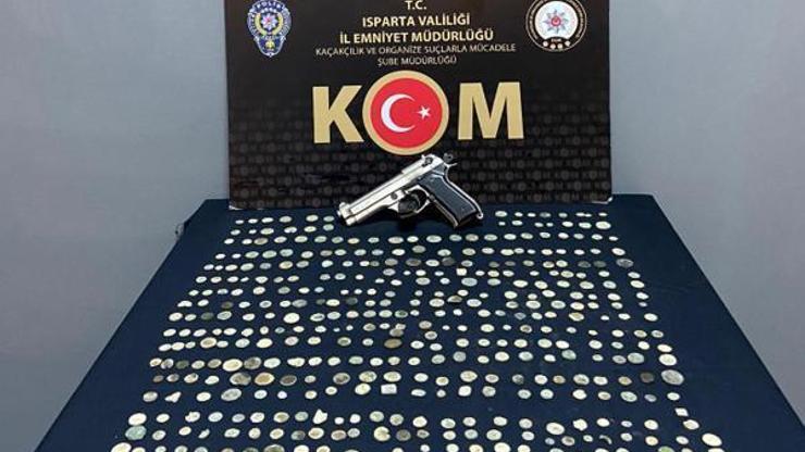 Ispartada tarihi eser operasyonu