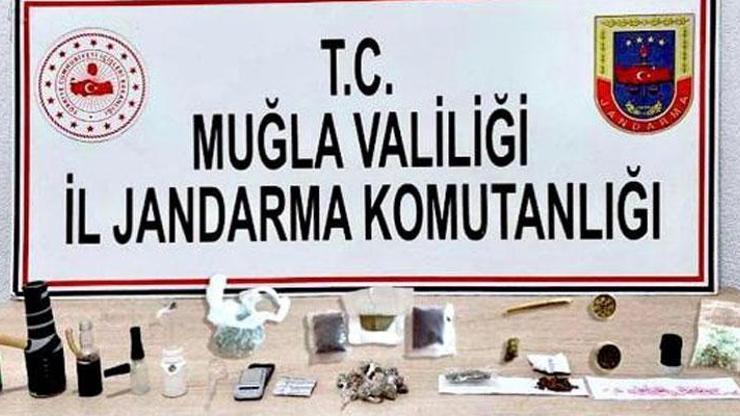 Muğlanın 5 ilçesindeki uyuşturucu operasyonunda 14 gözaltı