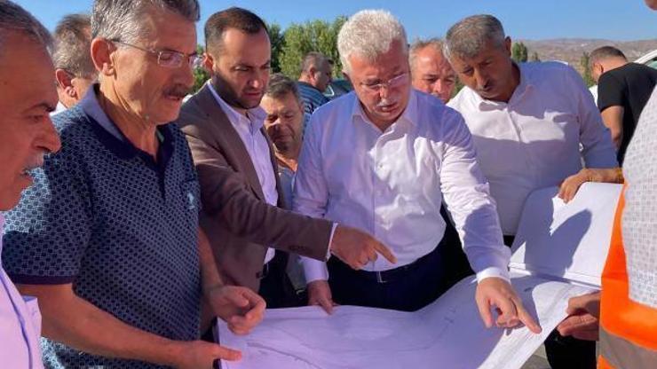 AK Partili Akbaşoğlu, Çankırıda yol çalışmalarını inceledi