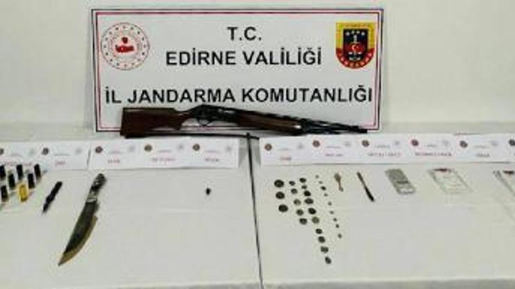 Edirne’de tarihi eser kaçakçılığı operasyonu