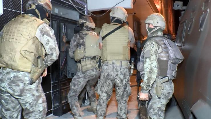 İstanbulda uyuşturucu satıcılarına operasyon