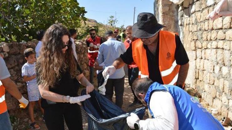 Dünya Temizlik Gününde gönüllüler, Şırnak ve Mardin’de çöp topladı
