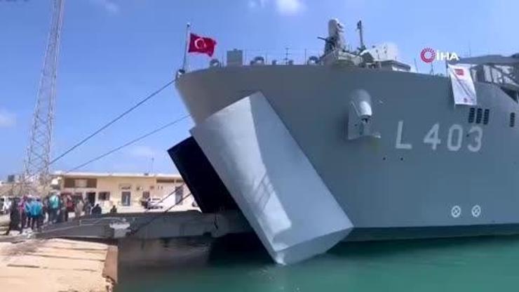 Türk yardım gemileri Libya’da