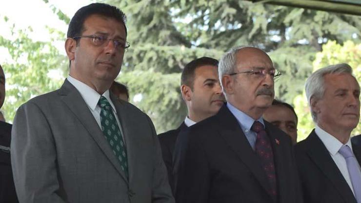 Kılıçdaroğlu ve İmamoğlu Menderesi mezarı başında andı