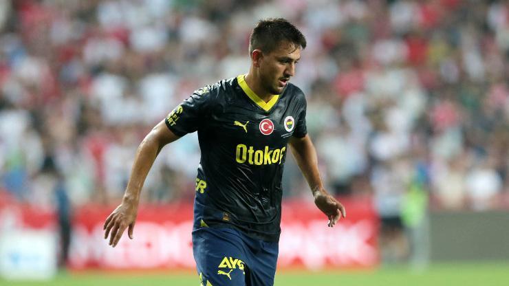 Fenerbahçede Cengiz Ünder şoku 3. dakikada oyundan çıktı