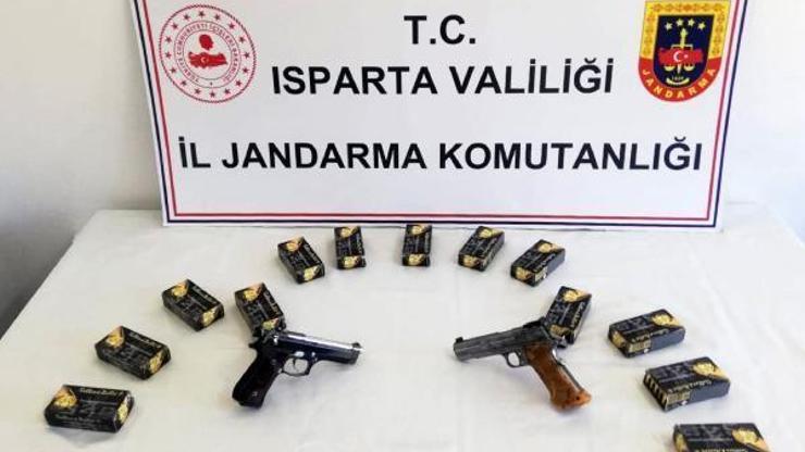 Tabanca hırsızları yakalandı