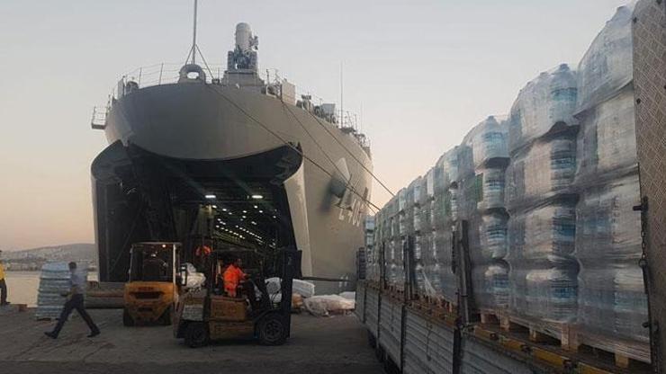 TCG Sancaktar Libya’ya yardım ulaştırmak için yola çıktı
