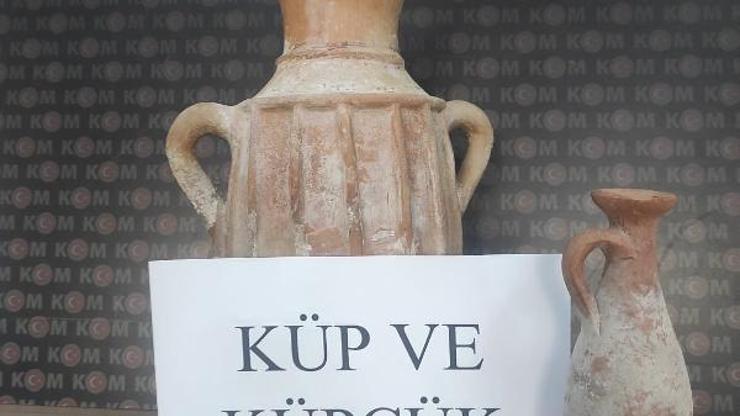Nevşehirde 26 parça tarihi eser ele geçirildi