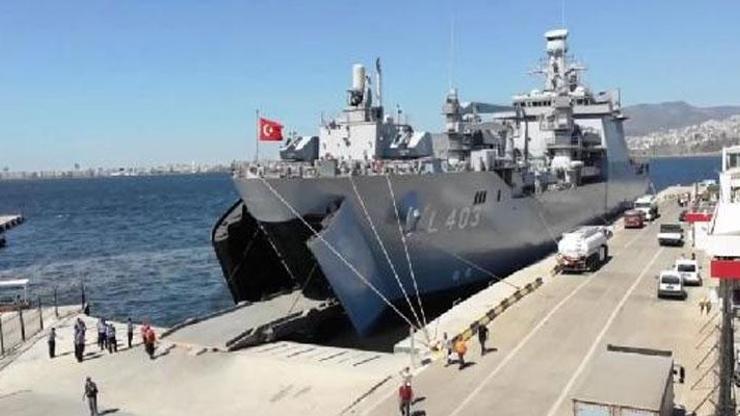 Türkiyeden Libyaya yardım eli: TCG SANCAKTAR yeniden yola çıktı