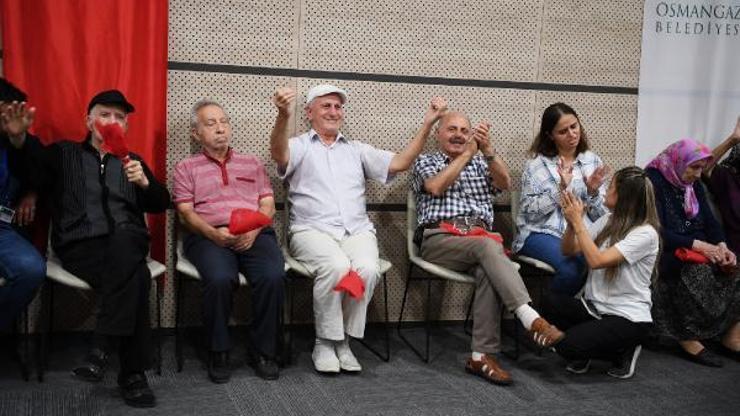 Osmangazi’de alzheimer hastaları için anlamlı etkinlik