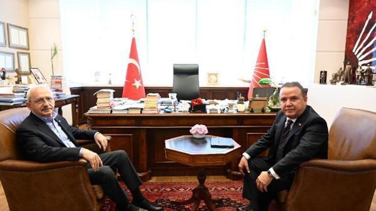 Başkan Böcek, Kılıçdaroğlunu ziyaret etti