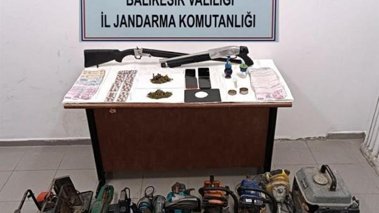 Balıkesirde uyuşturucu operasyonu; 7 gözaltı
