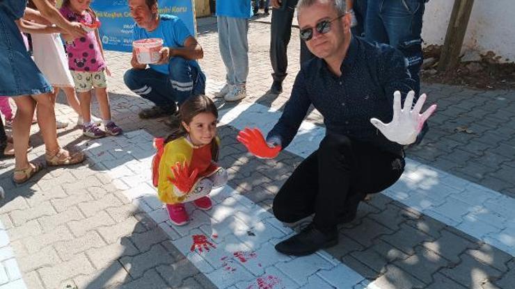 Öğrencilerden Trafikte ben de varım etkinliği