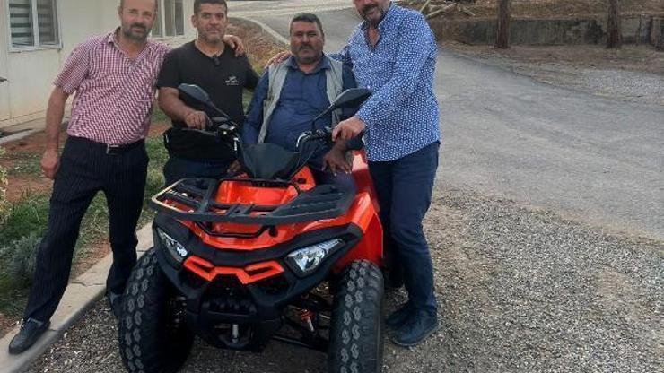 Engelli şehit babasına motosiklet hediyesi