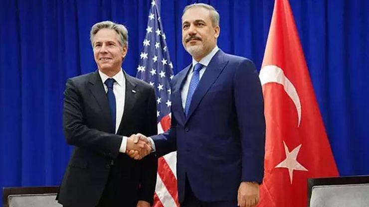 Dışişleri Bakanı Fidan ile Blinken ABDde bir araya geldi
