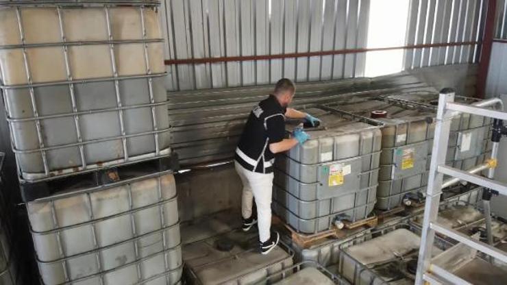 Mersinde 21 bin litre kaçak akaryakıt ele geçirildi