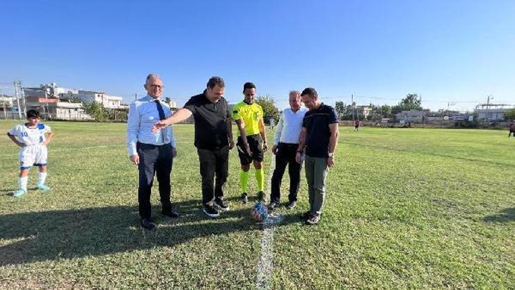 Söğütlü Futbol Tesislerinde ilk karşılaşma yapıldı