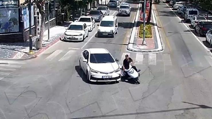 Ispartada kazalar kameraya yansıdı