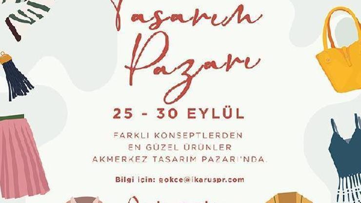 Akmerkez’de ‘Tasarım Pazarı’ etkinliği başladı