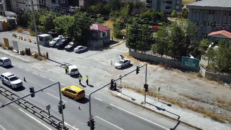 Bitliste dron destekli trafik denetimi