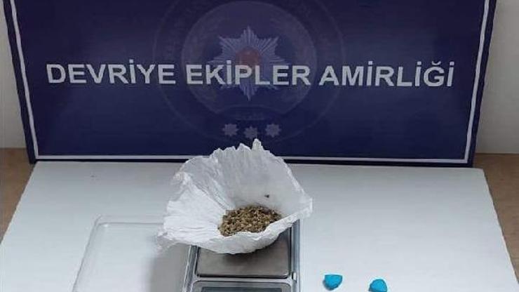 Edirne’de üzerinde uyuşturucu ele geçirilen şüpheliye gözaltı