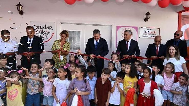Çocuklar Gülsün Diye Derneğinin Osmaniye’de inşa ettiği anaokulu açıldı