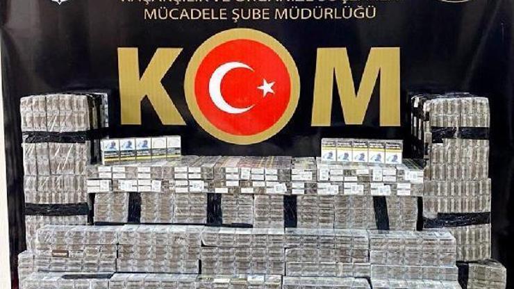 Gaziantepte kaçak sigaraya 11 gözaltı