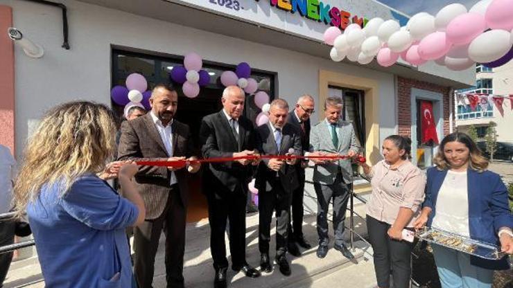 Sincanda Menekşe Kreşi açıldı