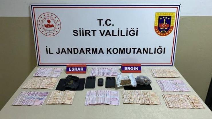 Siirtte uyuşturucuya 2 tutuklama