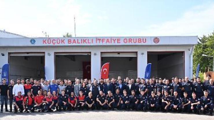 Başkan Aktaş, itfaiye personeliyle bir araya geldi