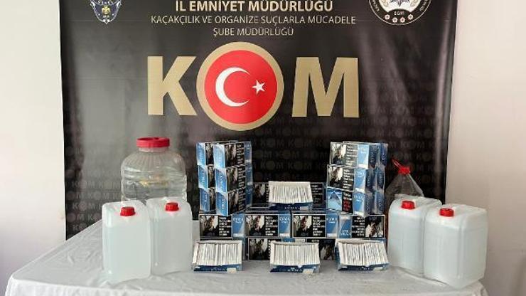 Malatyada 10 bin makaron ele geçirildi