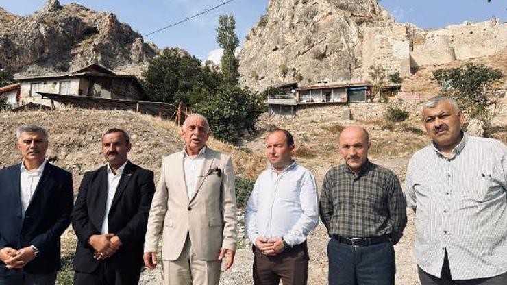 Tokat muhtarlar Derneği Başkanı:Bu kayaların altında kalmak istemiyoruz