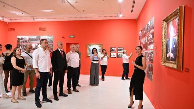 Rus ressamdan 100 yıllık Cumhuriyet sergisi AKSde