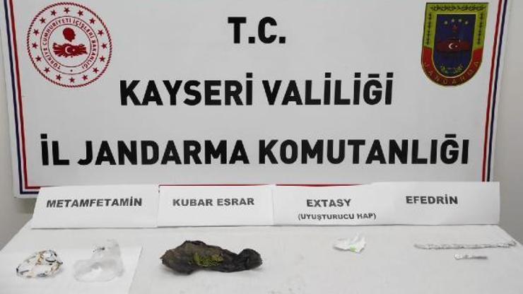 Kayseri’de uyuşturucu operasyonu: 1 gözaltı