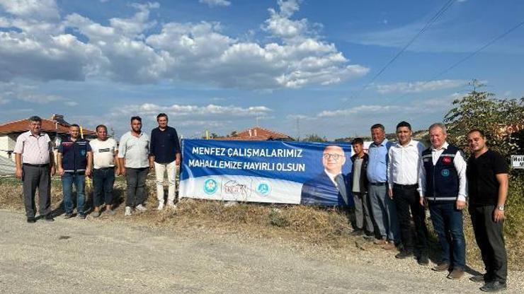 MASKİnin Mollaahmetlerde menfez çalışmaları sürüyor