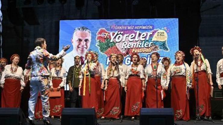 Yöreler Renkler Festivali sona erdi