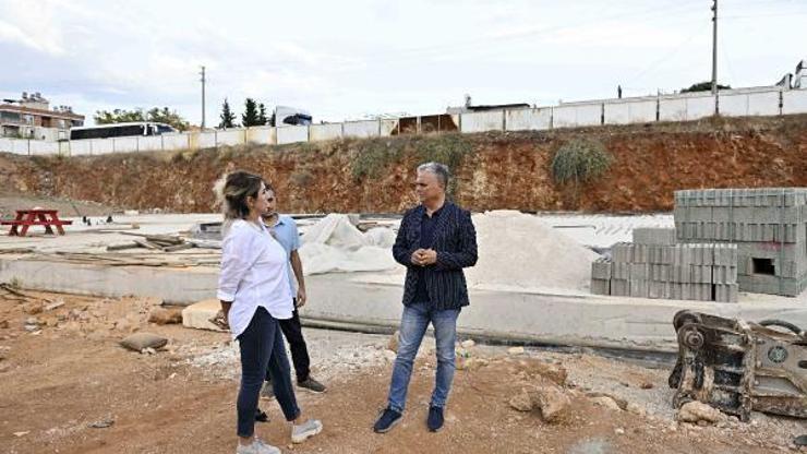 Baykalın adını taşıyan spor tesisi yıl sonunda hizmette