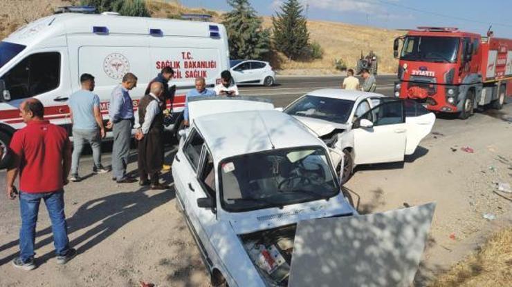 Adıyamanda trafik kazası: 4 yaralı