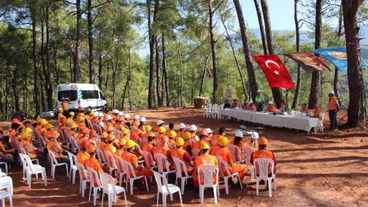 Orman personeli uygulamalı eğitim