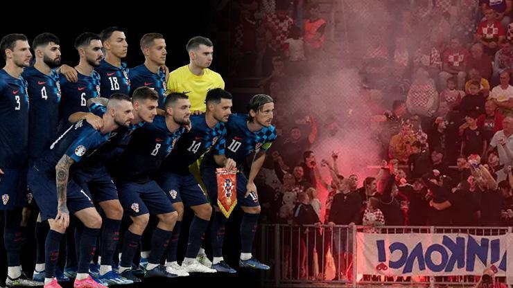 Hırvatistan tribününde skandal marş... UEFAdan ceza kapıda