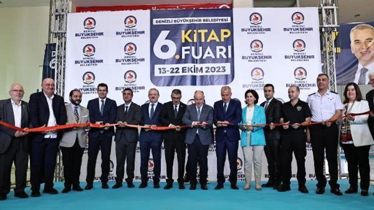 Denizli Büyükşehir Belediyesi 6ncı Kitap Fuarı açıldı