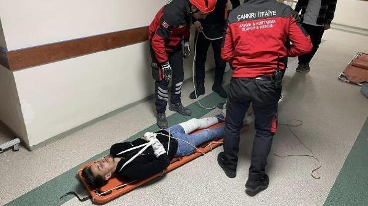 Çankırıda hastane afet acil durum tatbikatı