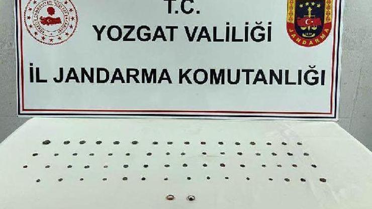 Yozgatta 63 adet tarihi sikke ele geçirildi