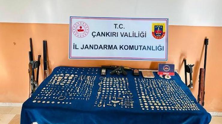 Çankırıda tarihi eser operasyonu: 4 gözaltı