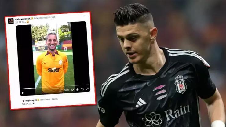Galatasaraydan Beşiktaşa Rashica göndermesi