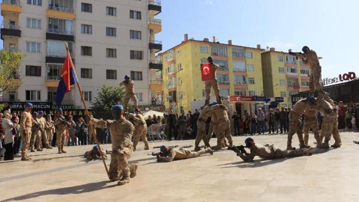 Çankırıda jandarmadan Cumhuriyet gösterisi