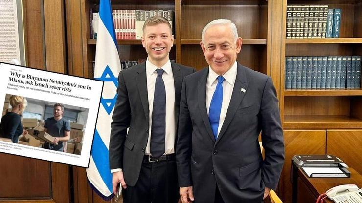 İsrailli yedek askerler tepkili: “Bibi’nin oğlu nerede”