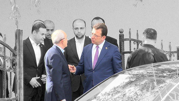 Kılıçdaroğlu ve İmamoğlu bir araya geldi: İmamoğlundan tek cümlelik cevap